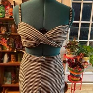 Stop Staring Houndstooth SET